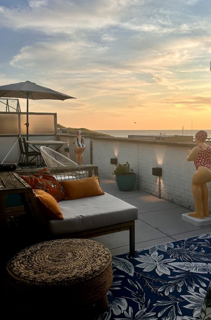 Exclusieve zonnige penthouse met 2 kamers en 55m² terras foto 25
