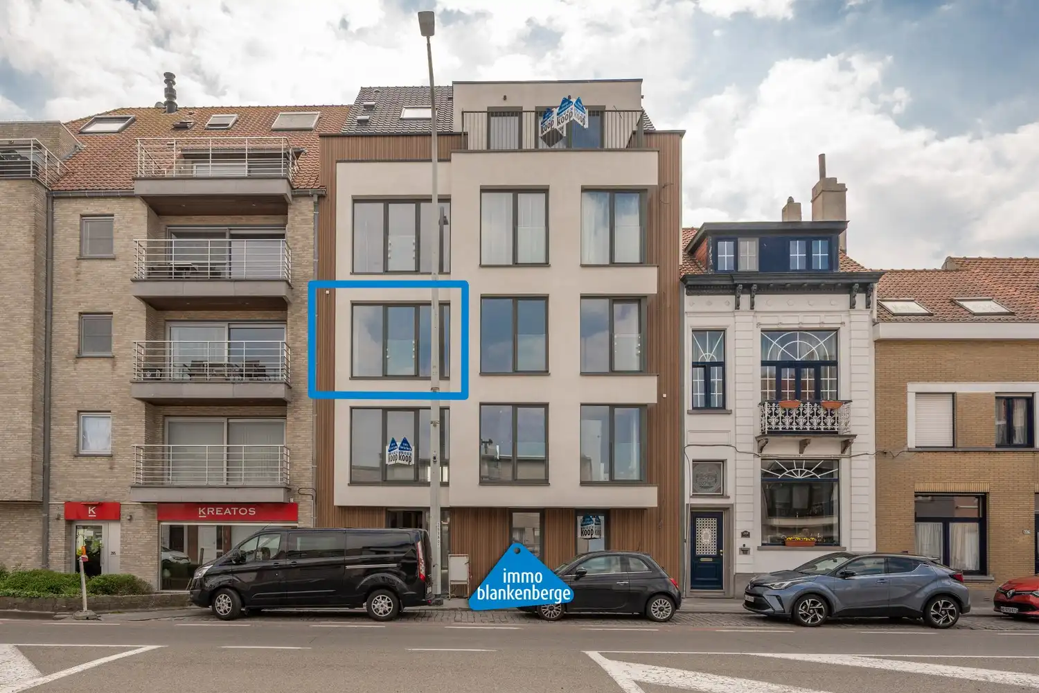Modern nieuwbouwappartement met 1 slaapkamer met zonnig terras foto {{pictureIndex}}