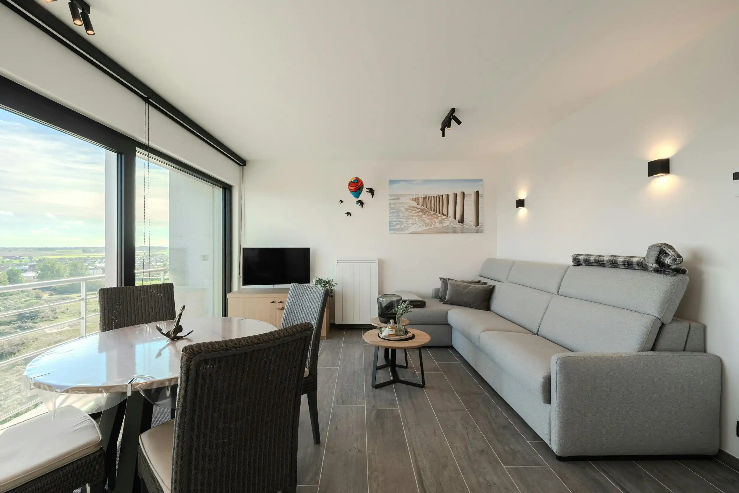 Prachtige studio met zuidgericht terras en weids uitzicht! foto 9