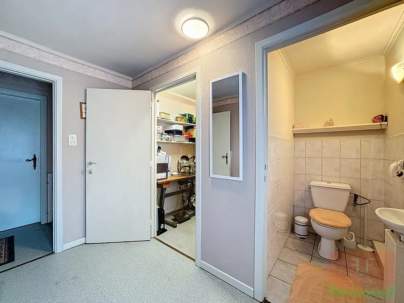 Open gezinswoning met ruime slaapkamers, garage en open tuin te Vlierzele foto 19