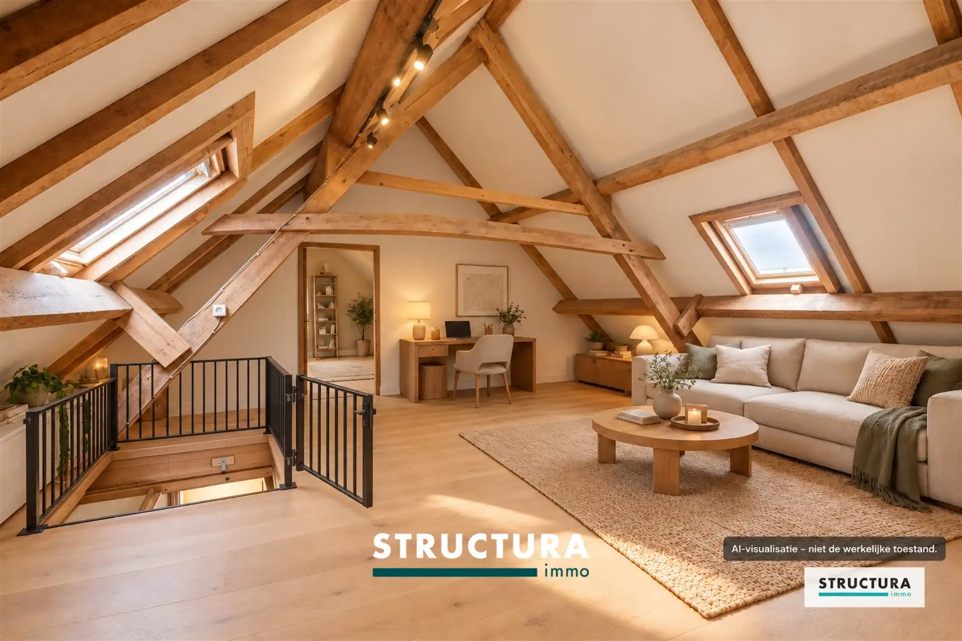 Woning met tuin en garage/atelier, gelgen in alle rust! foto 21