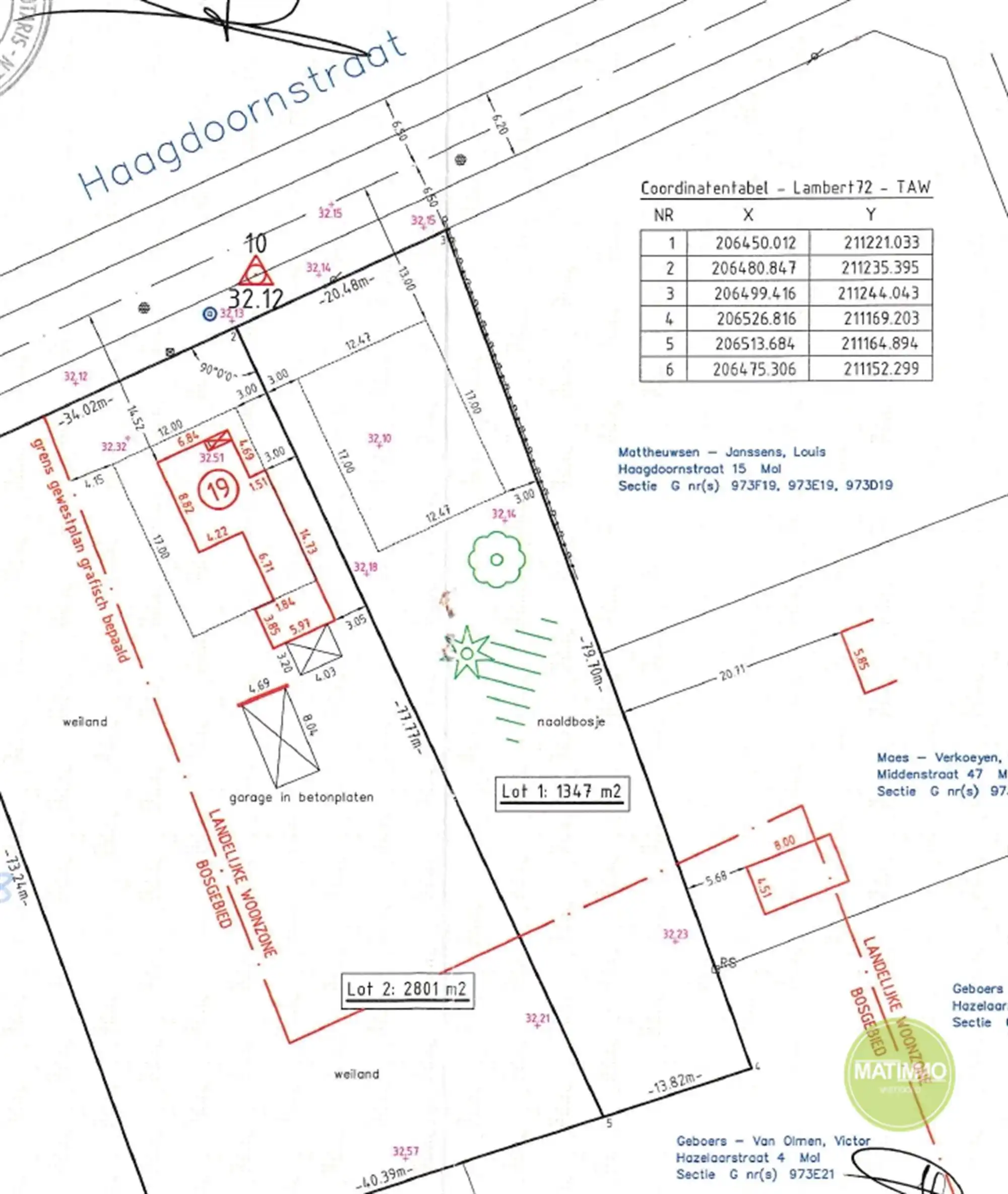 Ruime bouwgrond voor open bebouwing in het groene Mol-Rauw  foto 3