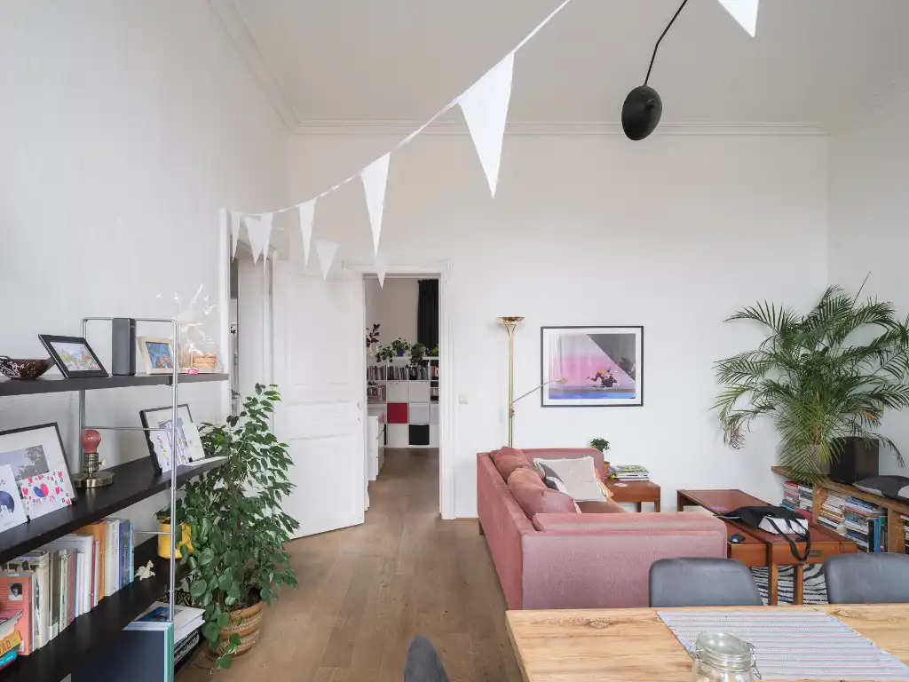 Karaktervol appartement (126 m²) met twee slaapkamers op een absolute toplocatie foto {{pictureIndex}}