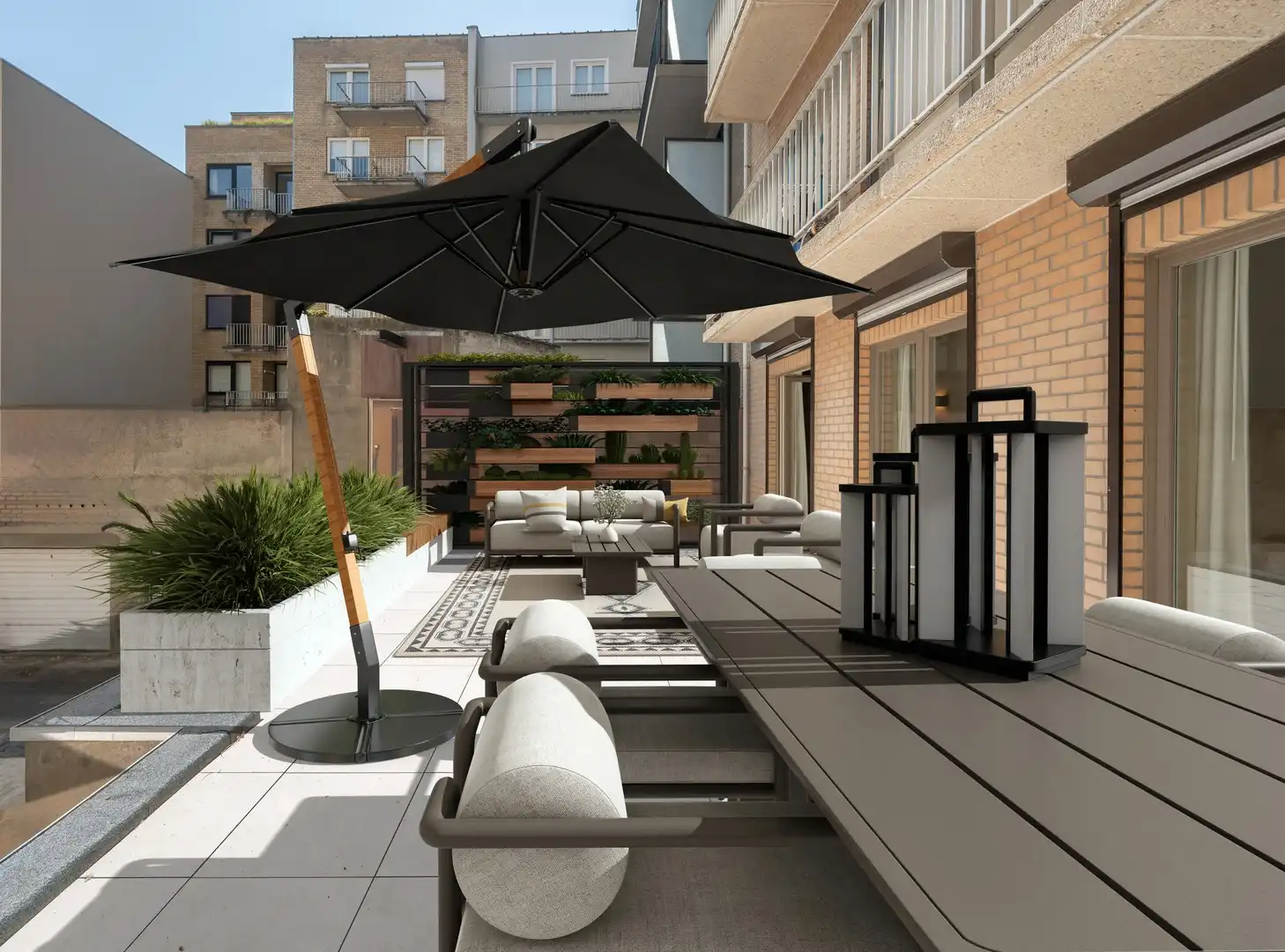 Luxueus gerenoveerd appartement met zijdelings zeezicht in hartje Knokke. foto 21