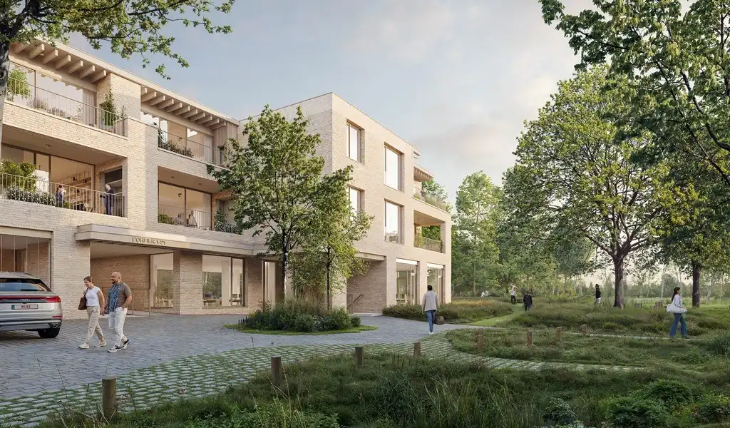 Nieuwbouw kantoorgelijkvloers te koop in de Beelbroekstraat in Gent foto {{pictureIndex}}