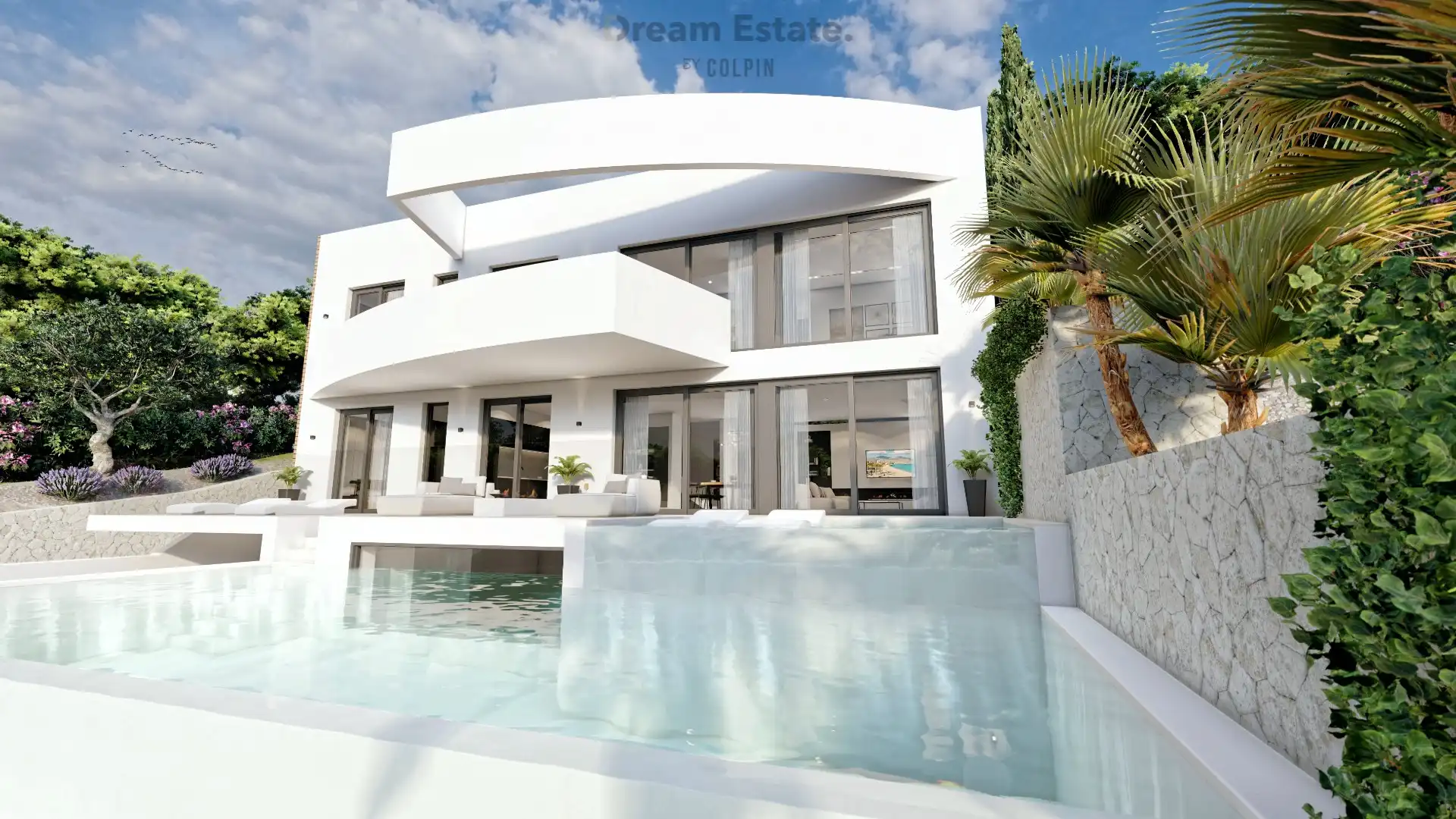 Moderne nieuwbouwvilla in Altea La Vella, aan de golf don cayo foto 2