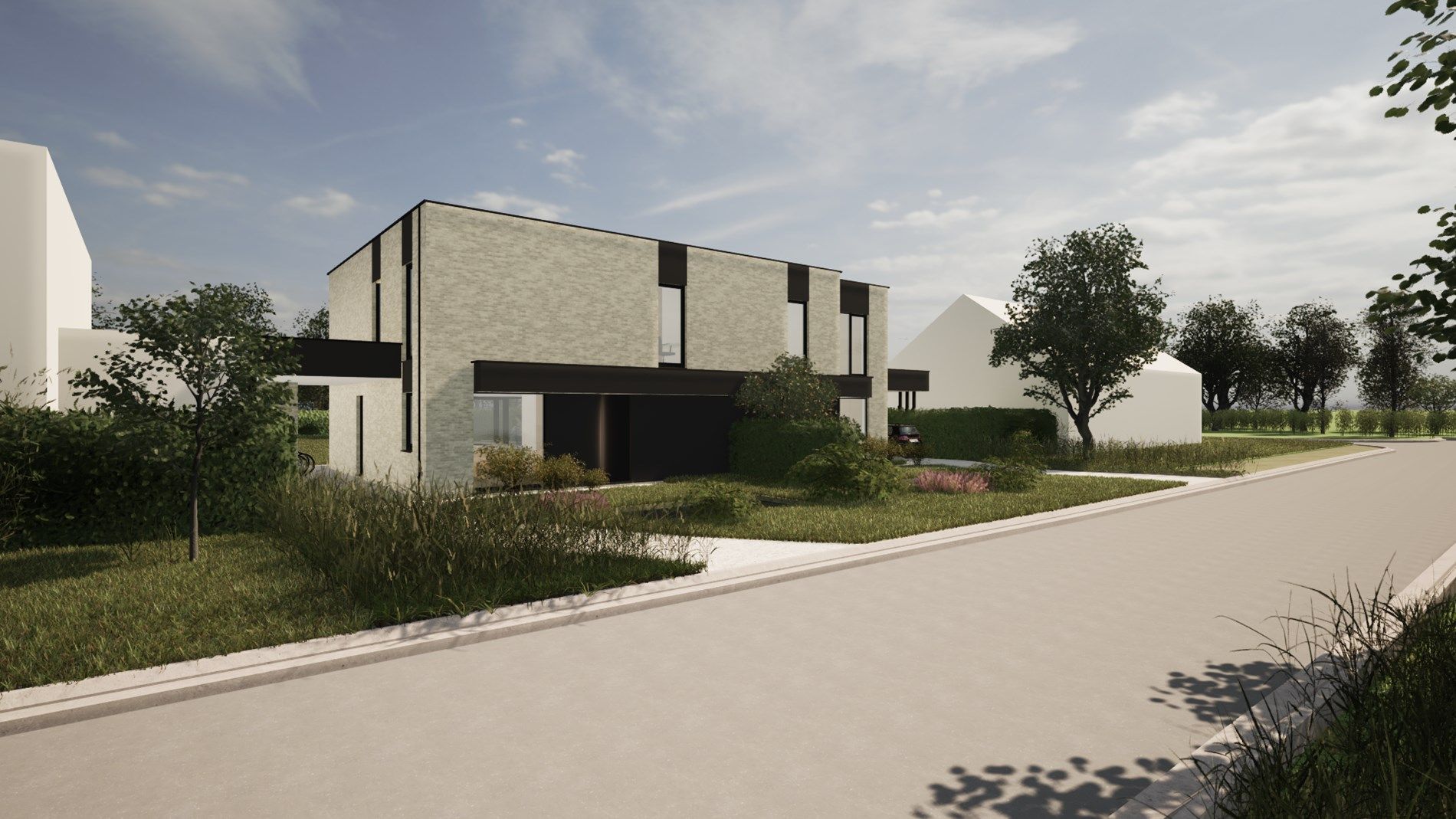 EXCLUSIEVE NIEUWBOUWONING VOORZIEN VAN EEN HOOGWAARDIGE AFWERKING EN MET 4 SLAAPKAMERS, TUIN EN CARPORT TE KERMT foto 16