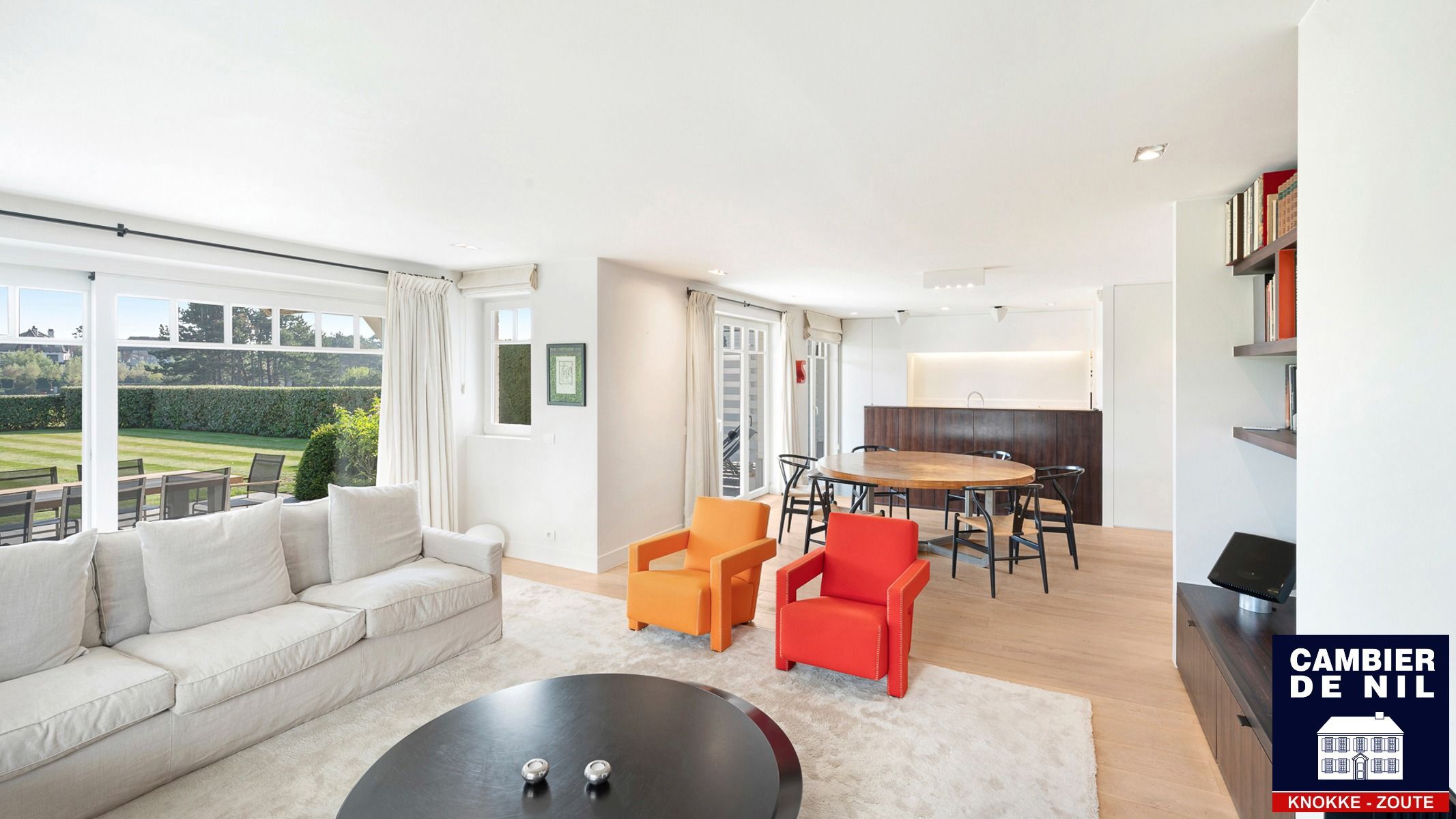 Luxe tuinappartement met uitzonderlijk zicht op de approach Zoute foto 2