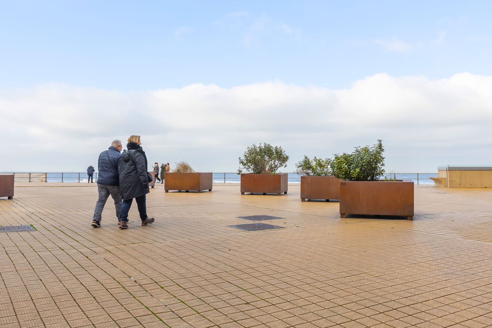 Modern appartement met 2 slaapkamers en lateraal zeezicht in Oostende foto 14