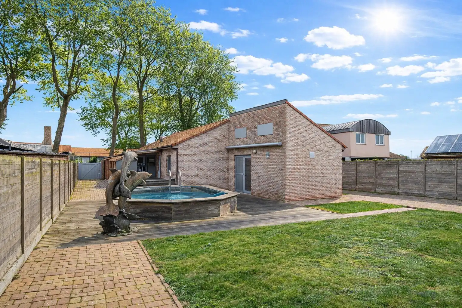 Vrijstaande bungalow op 847m² te Lissewege foto 8