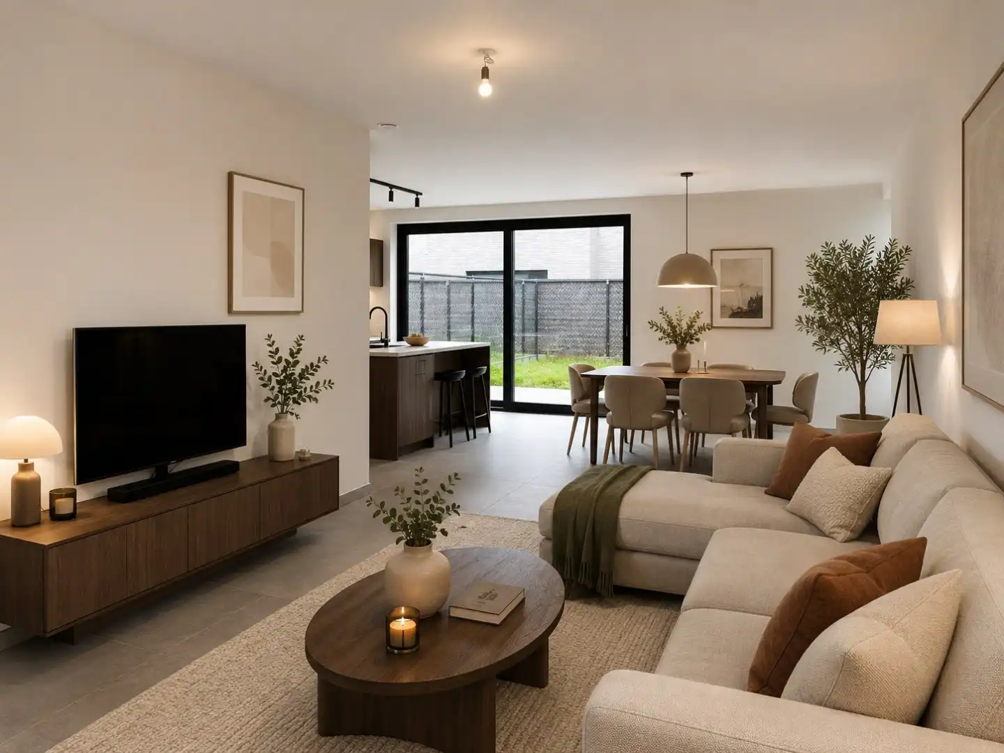 NIEUWBOUWPROJECT MET 2 INSTAPKLARE NIEUWBOUWWONINGEN MET 3 SLPKS | TUIN EN CARPORT foto 3
