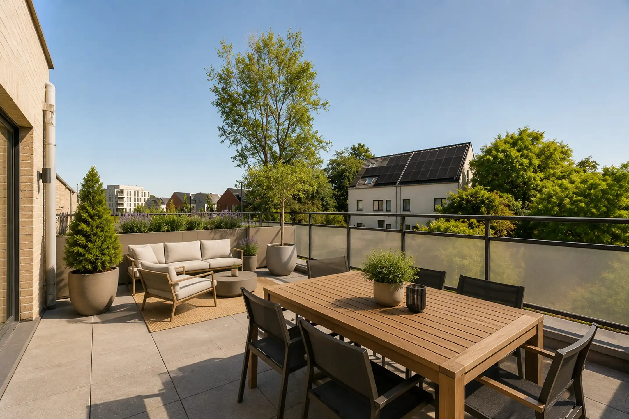 Verzorgd appartement met terras te Lier foto 11