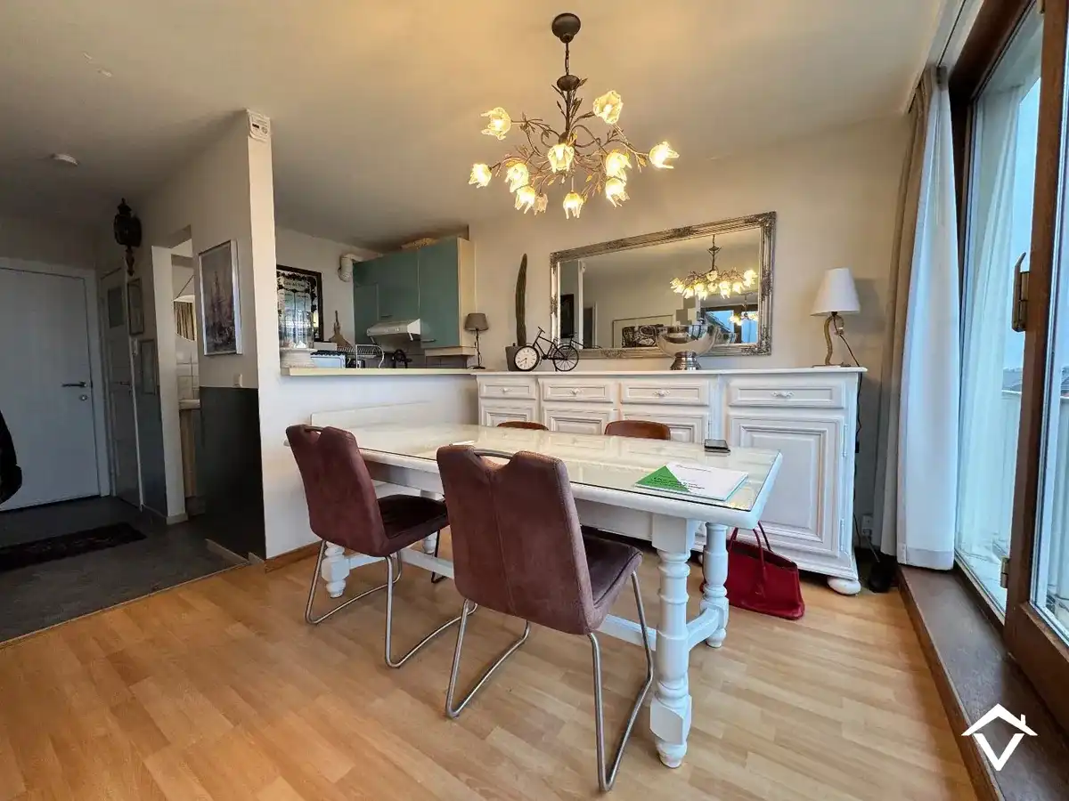Bemeubeld appartement met 1 slaapkamer in De Panne foto 9