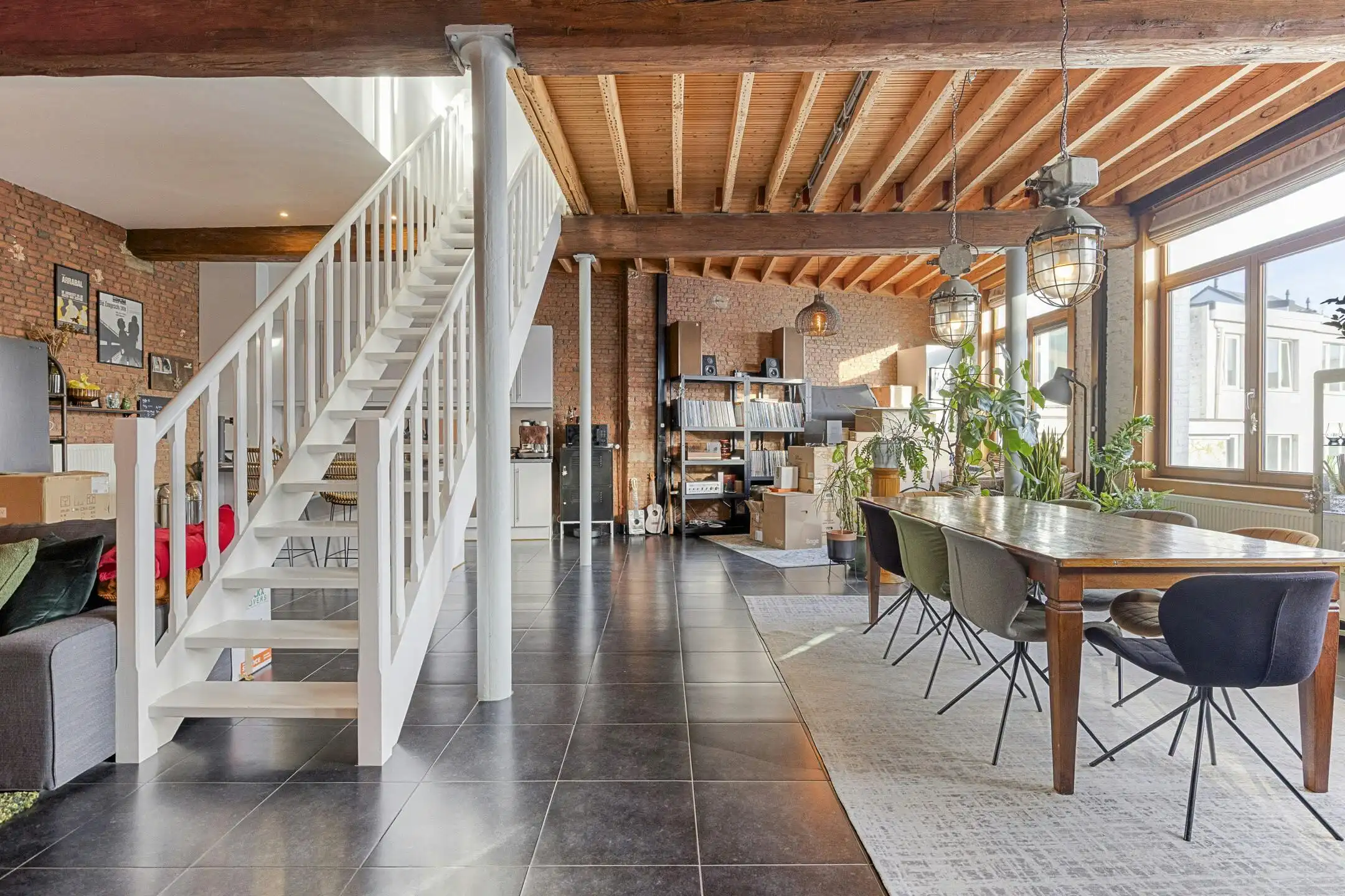 Duplex loft met hobbyruimte en terras te koop te Antwerpen. foto 8