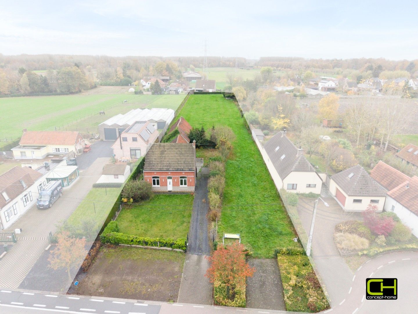 Hoofdfoto van de publicatie: Open bebouwing te koop op een perceel van 4920m² te koop in Vinderhoute