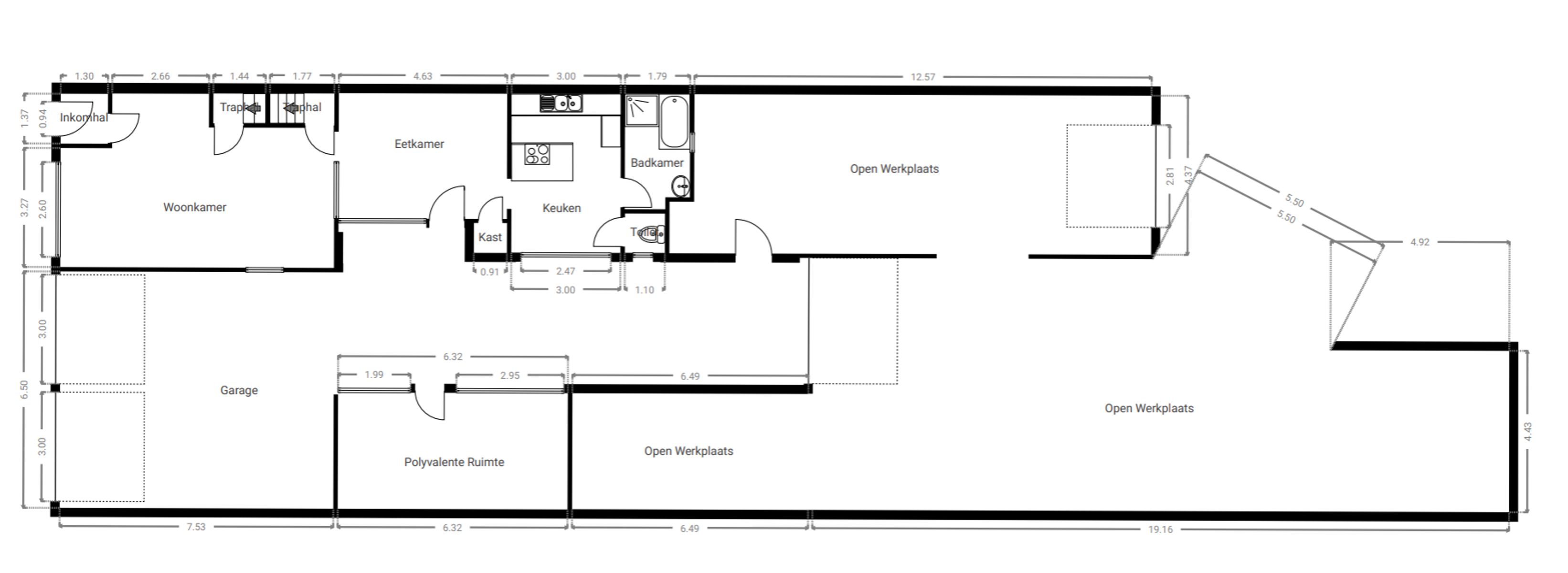 Ruime woning met veel potentieel voor thuiswerk of zelfstandige activiteiten.  foto 38