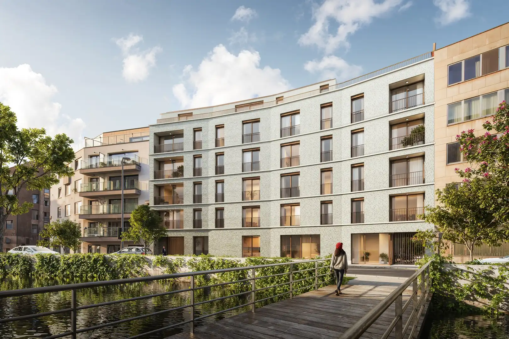 IVY – Ruime studio in kleinschalig nieuwbouwproject aan het Bruulpark in centrum Leuven foto 2