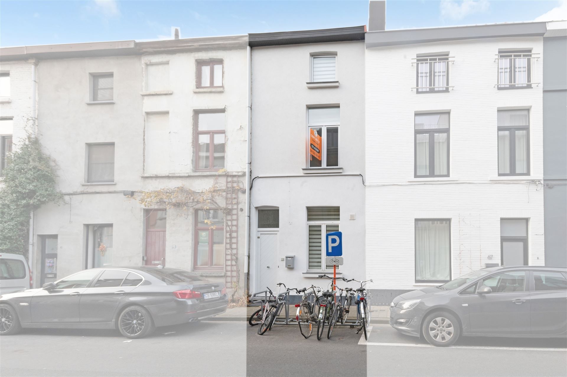 Recent gerenoveerde rijwoning in de bloeiende wijk Rabot  foto {{pictureIndex}}