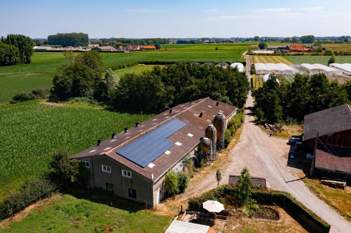 Zeer mooi gelegen hoeve met aanpalende landbouwgronden te koop te West-Vleteren foto 6