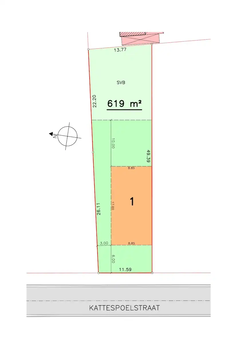 Grond te koop Kattespoelstraat 74 - 2340 Beerse