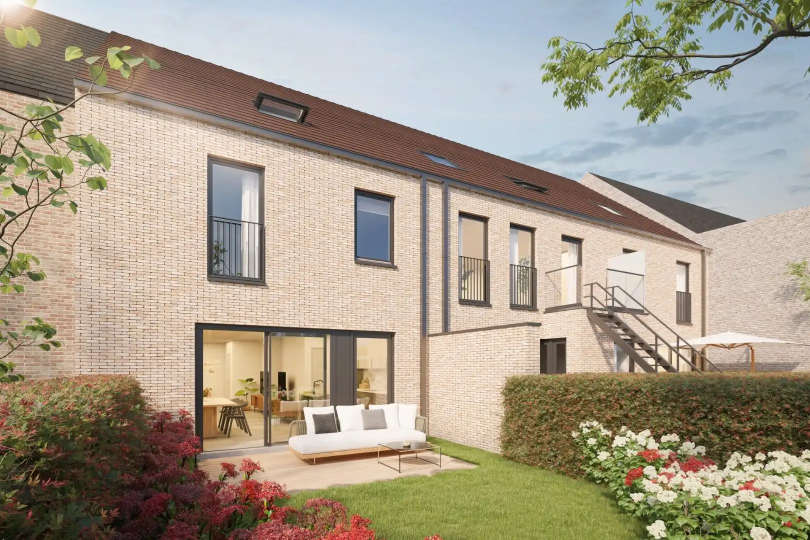Nieuwbouwwoning met 3 slaapkamers en tuin te Lombardsijde foto 7