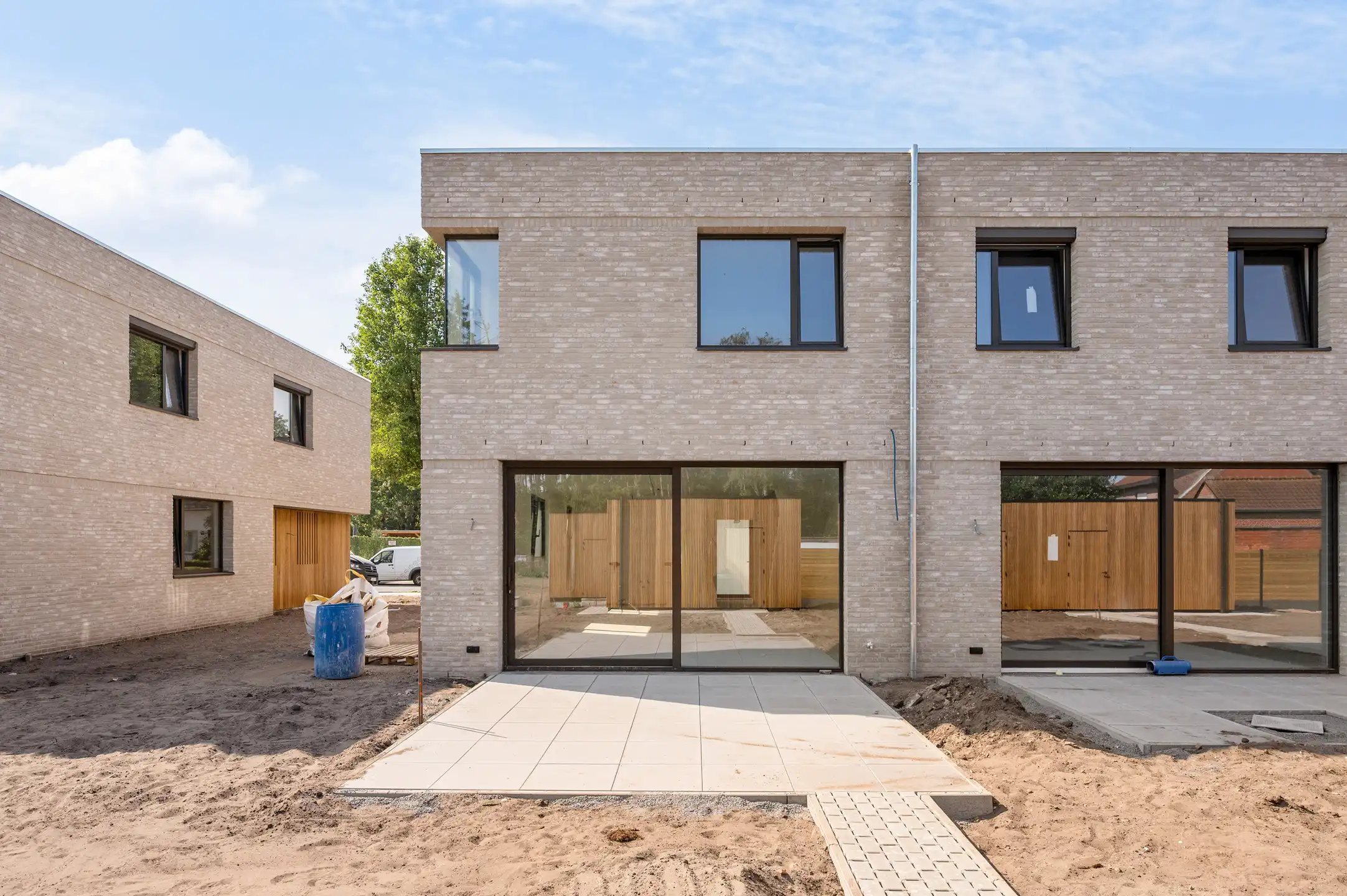 Linkse woning - woning 5 - lot E - Energiezuinige BEN-nieuwbouwwoning met 3 slaapkamers, staanplaats en zonnige tuin foto 4