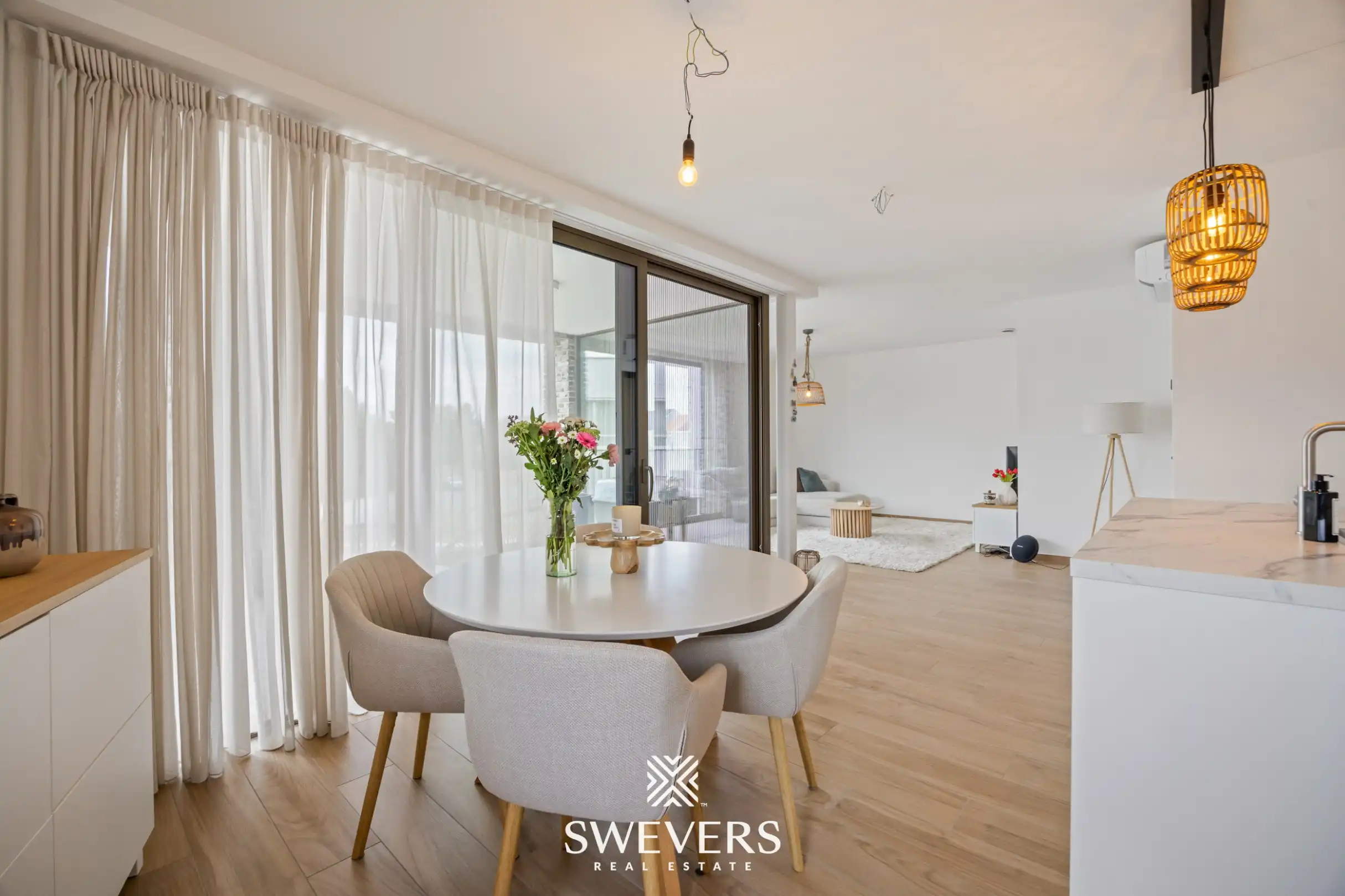 Recent 2-slaapkamerappartement met zonnig terras in centrum Beringen foto 16