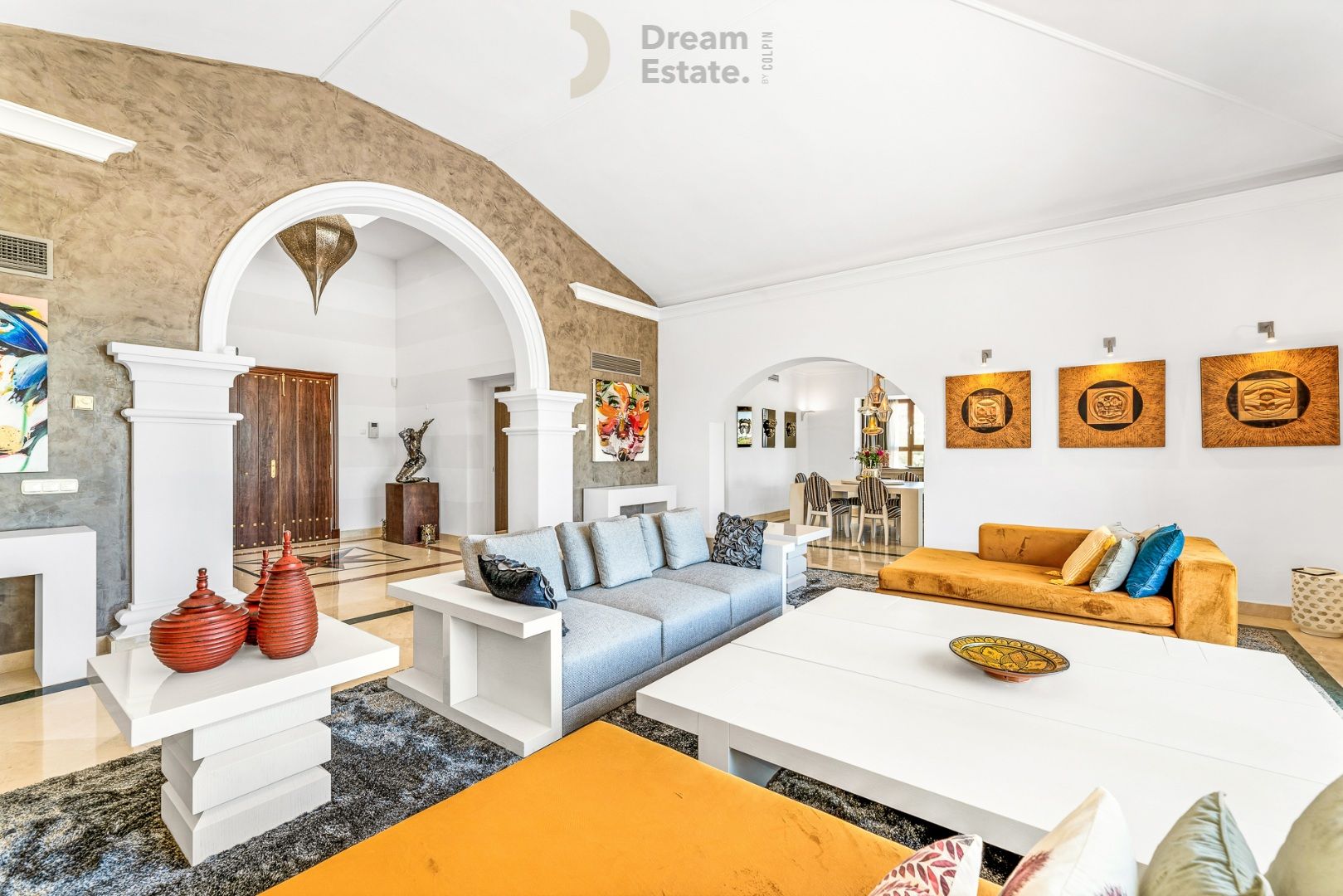 Villa met mooi uitzicht op de bergen en zee te Nueva Andalucia, Marbella foto 6