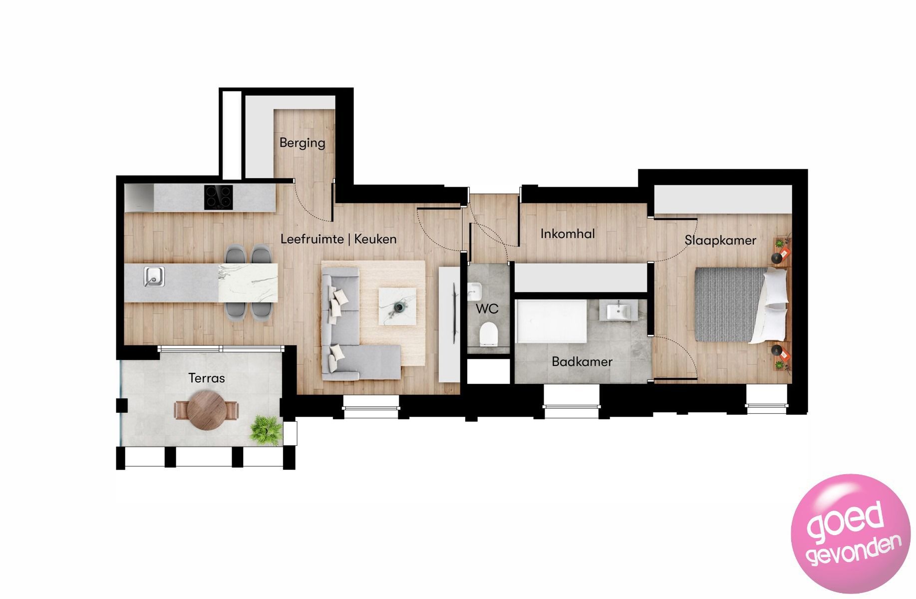 CHEMIN DE FER: 10 appartementen + 1 handelsruimte foto 3