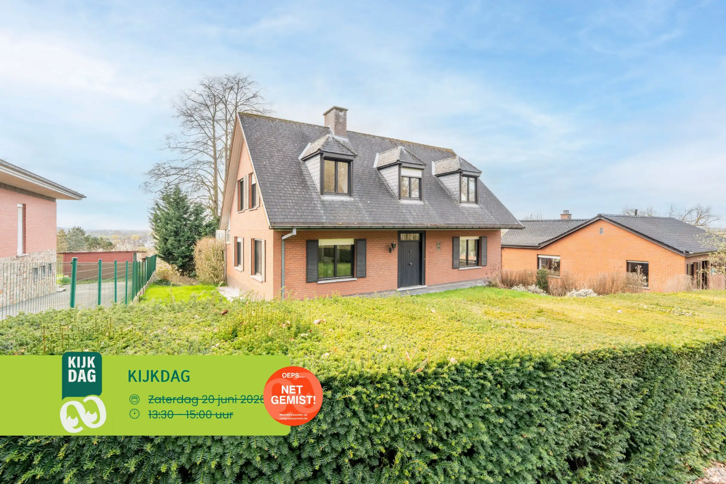 Hoofdfoto van de publicatie: Grote gezinsvilla met panoramisch uitzicht nabij Oudenaarde