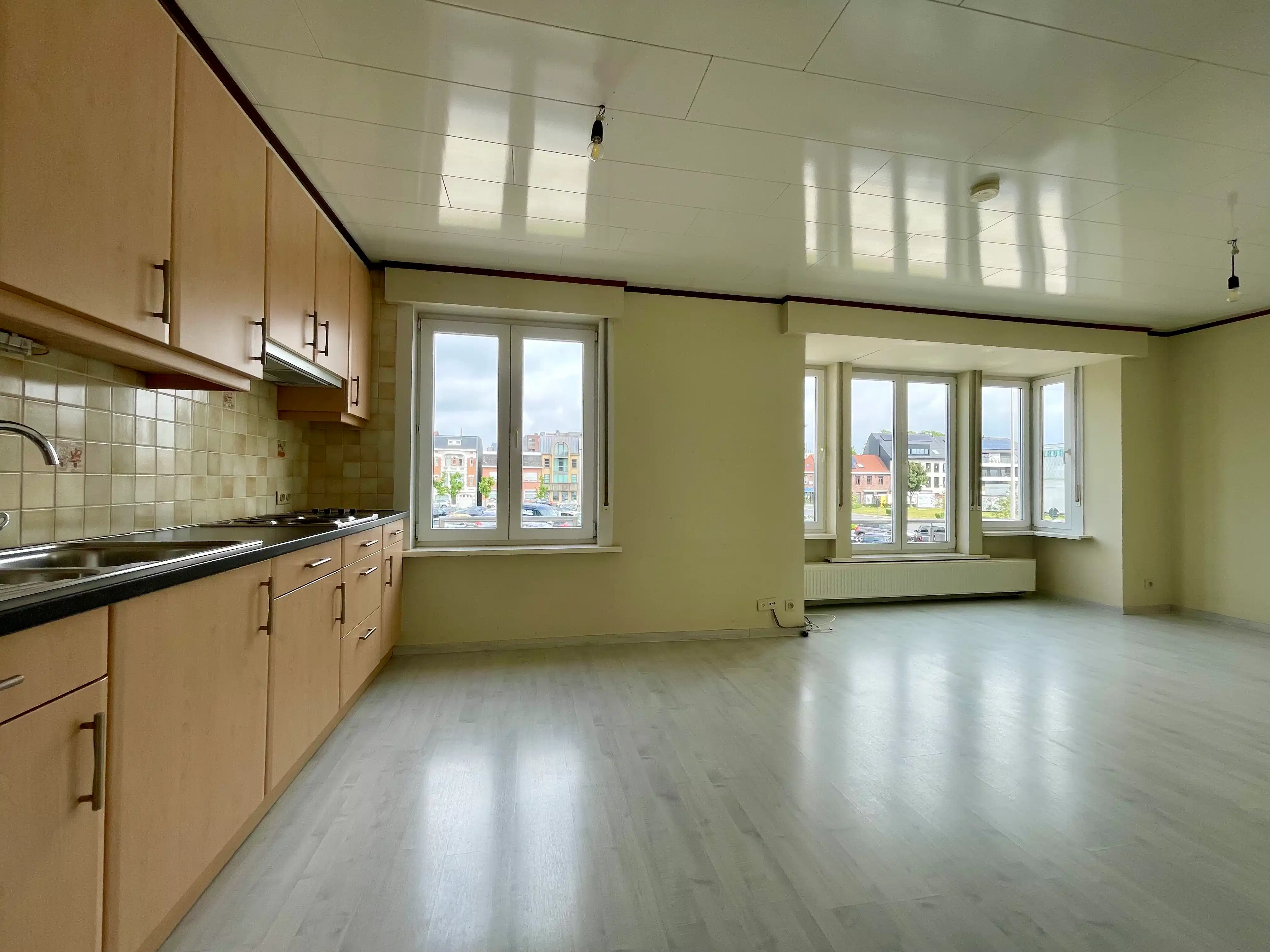 instapklaar 1 slaapkamer-appartement te huur in Zelzate foto 4