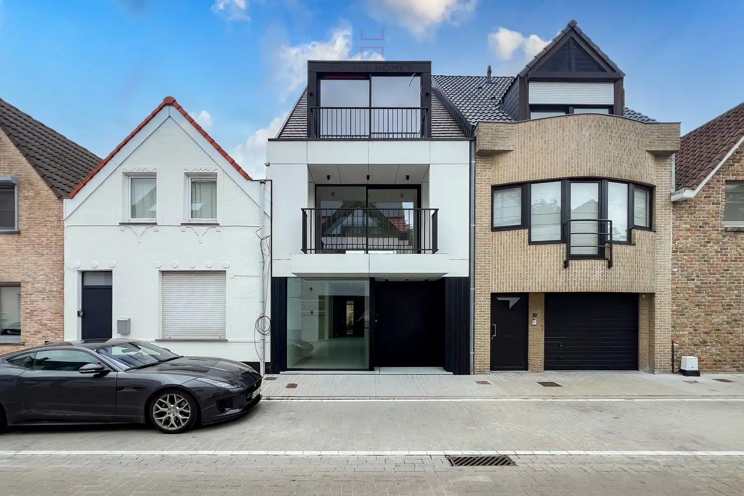 Ruime nieuwbouwwoning in Oud-Knokke foto {{pictureIndex}}