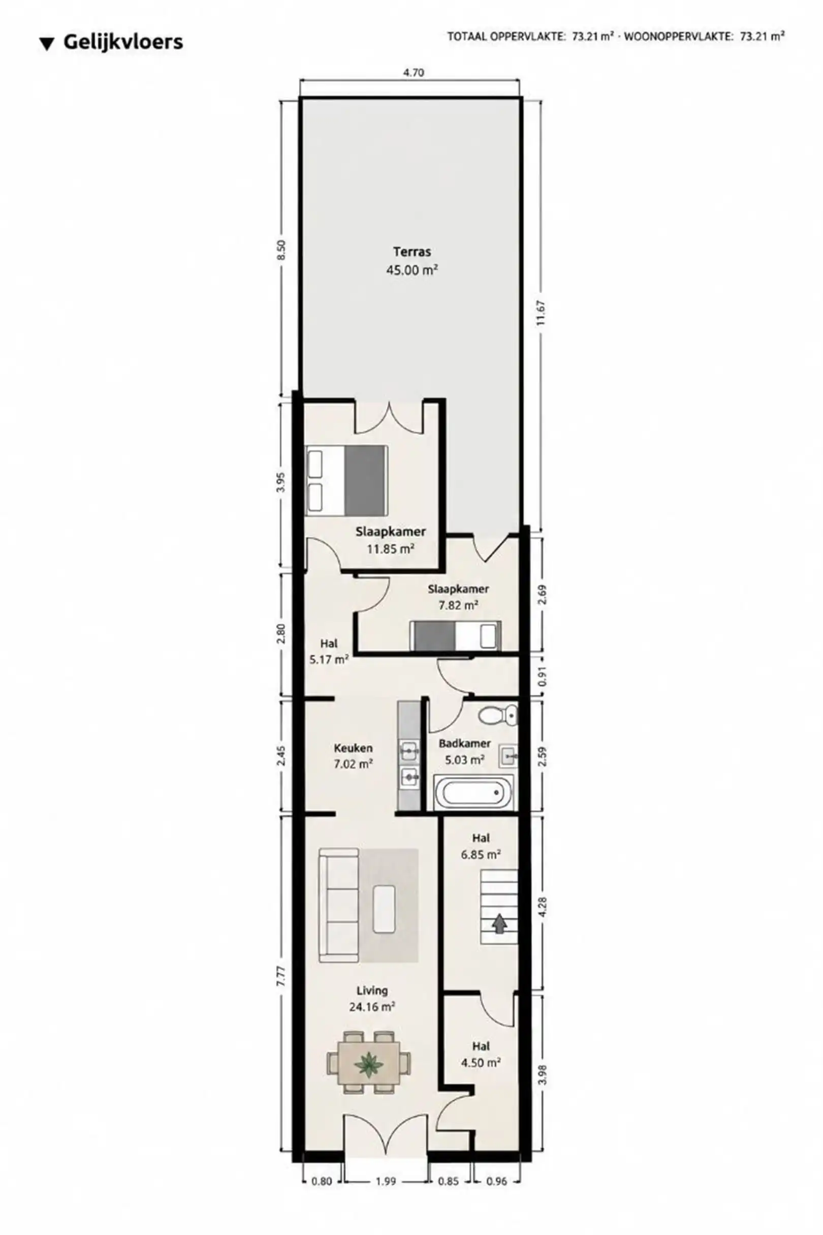 Volledig gerenoveerde en instapklare woning met tal van mogelijkheden op een toplocatie in Sint-Niklaas foto 17