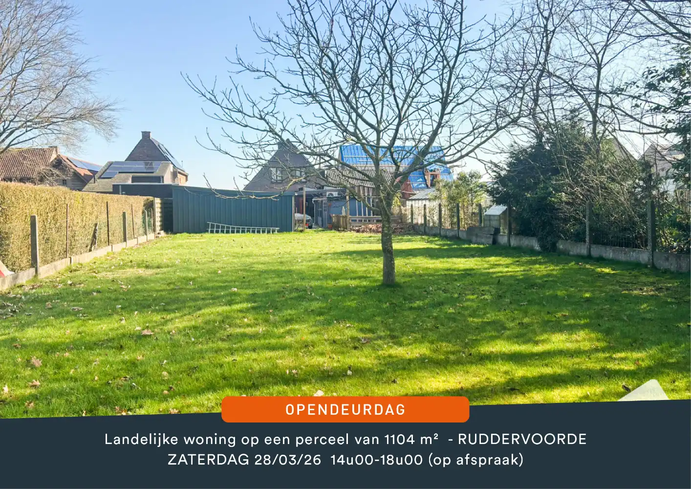 Charmante landelijke woning op een perceel van 1104 m² in een rustige en groene omgeving. foto {{pictureIndex}}