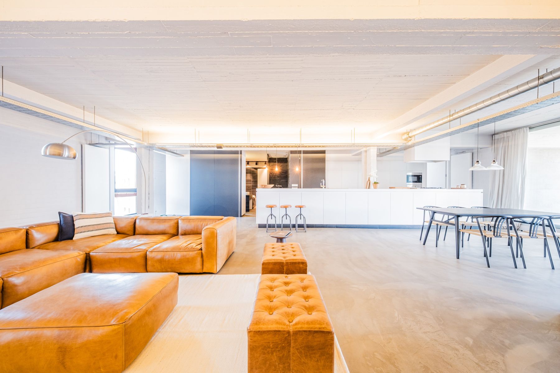 Loft met 2 slaapkamers en mega terras in Zurenborg foto 4