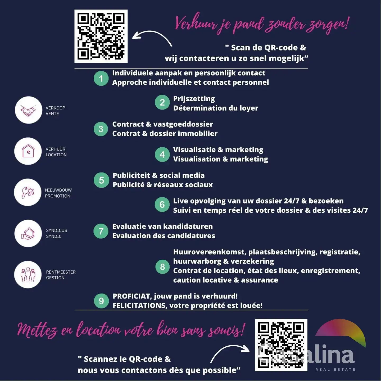 Casalina Real Estate - Appartement op de begane grond - 82m² foto 13