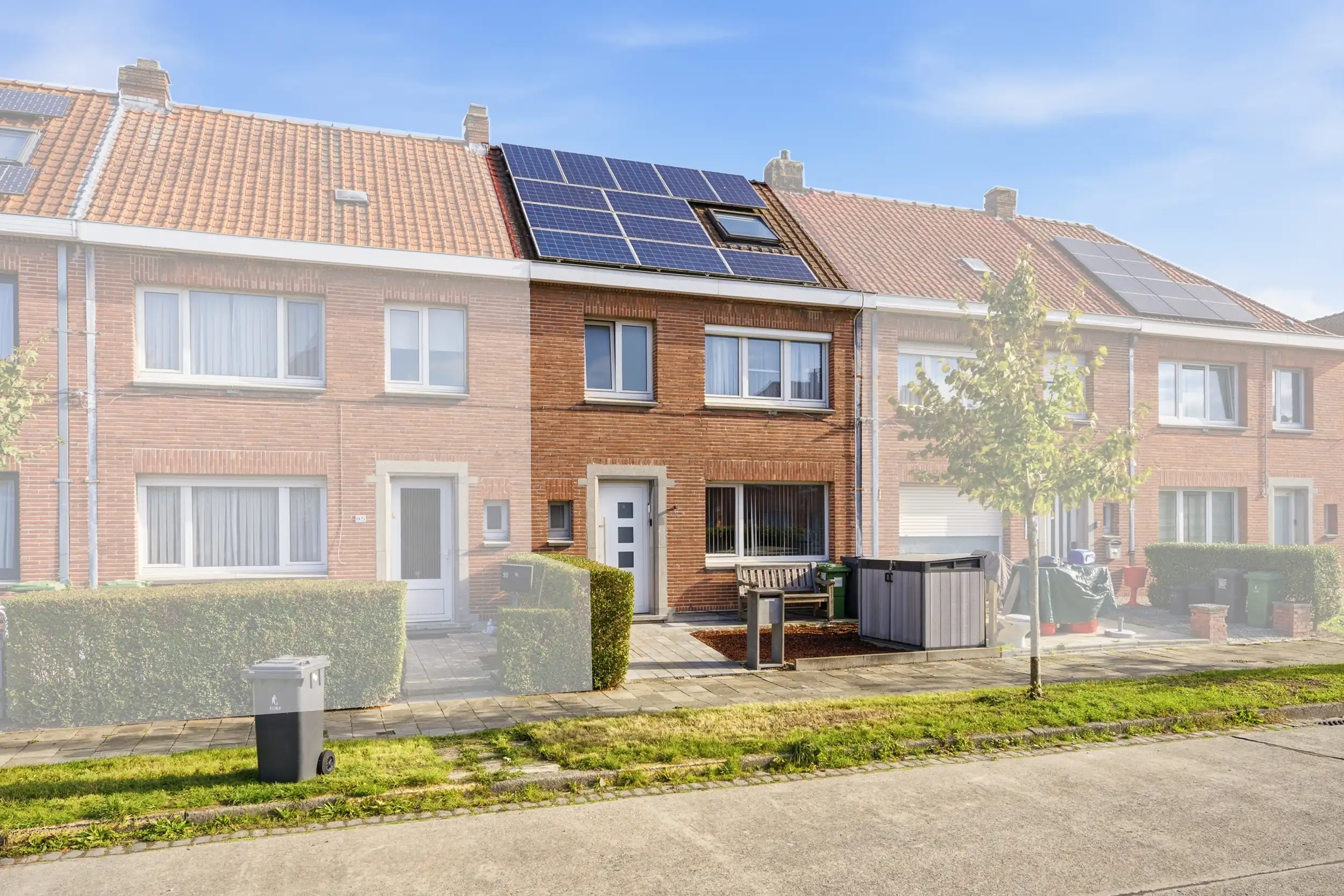 Instapklare rijwoning 3 slp nabij Gentbrugse Meersen foto {{pictureIndex}}
