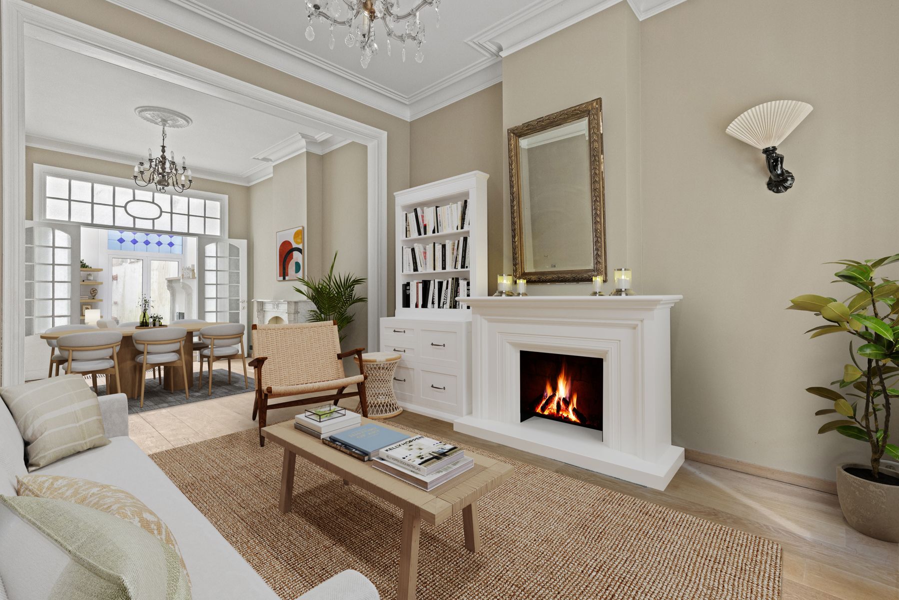 Karaktervolle herenwoning met stadstuin in het historische hart van Brugge foto 4