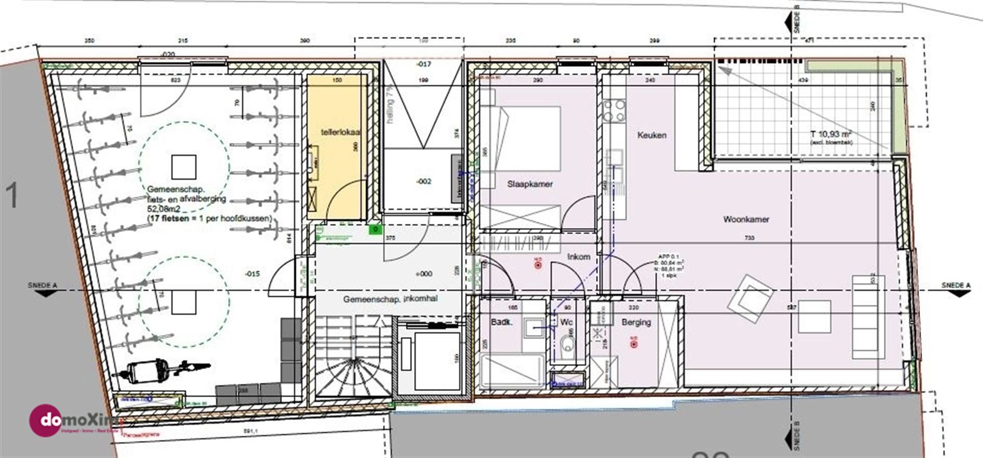 Vergund nieuwbouwproject met 6 units in de binnenstad van Diest!  foto 9