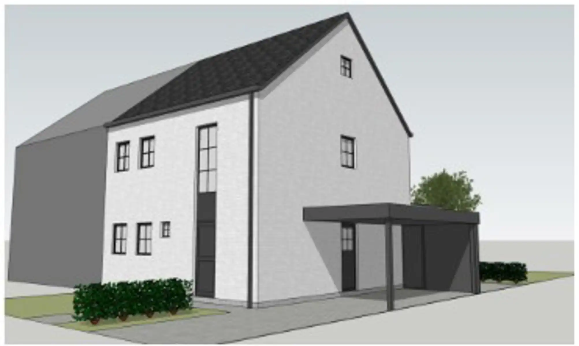 Bouwgrond voor halfopen bebouwing in rustige wijk foto {{pictureIndex}}