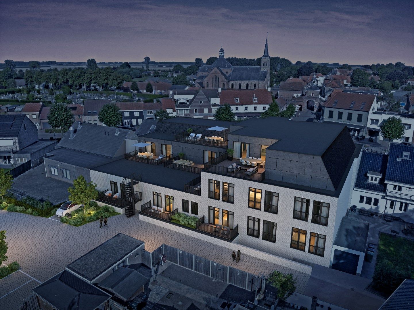 4 laatste (investerings)appartementen Kaaiplein Aardenburg  foto 4