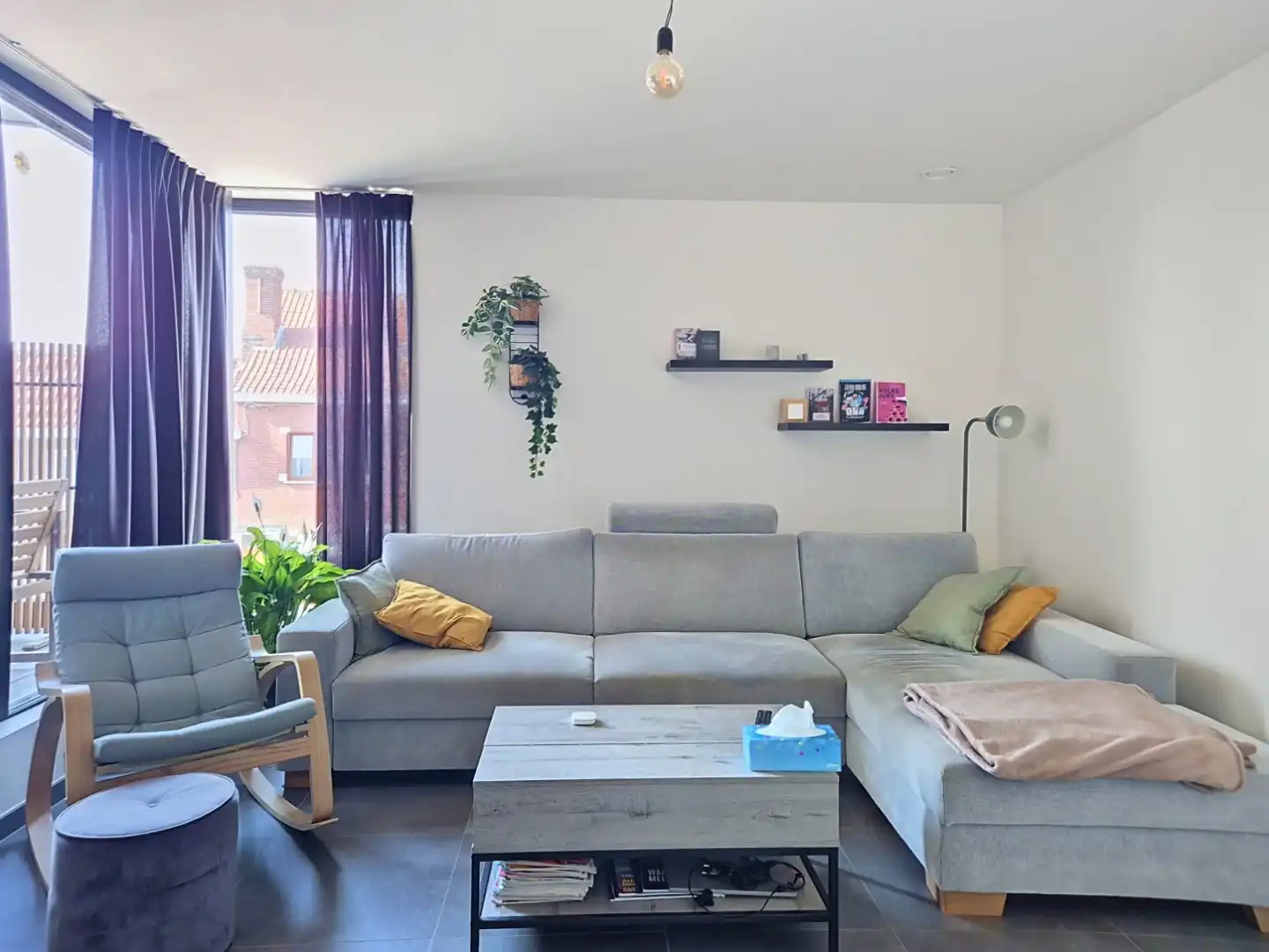 Modern appartement met 2 slaapkamer, terras en garage in Ursel foto 2