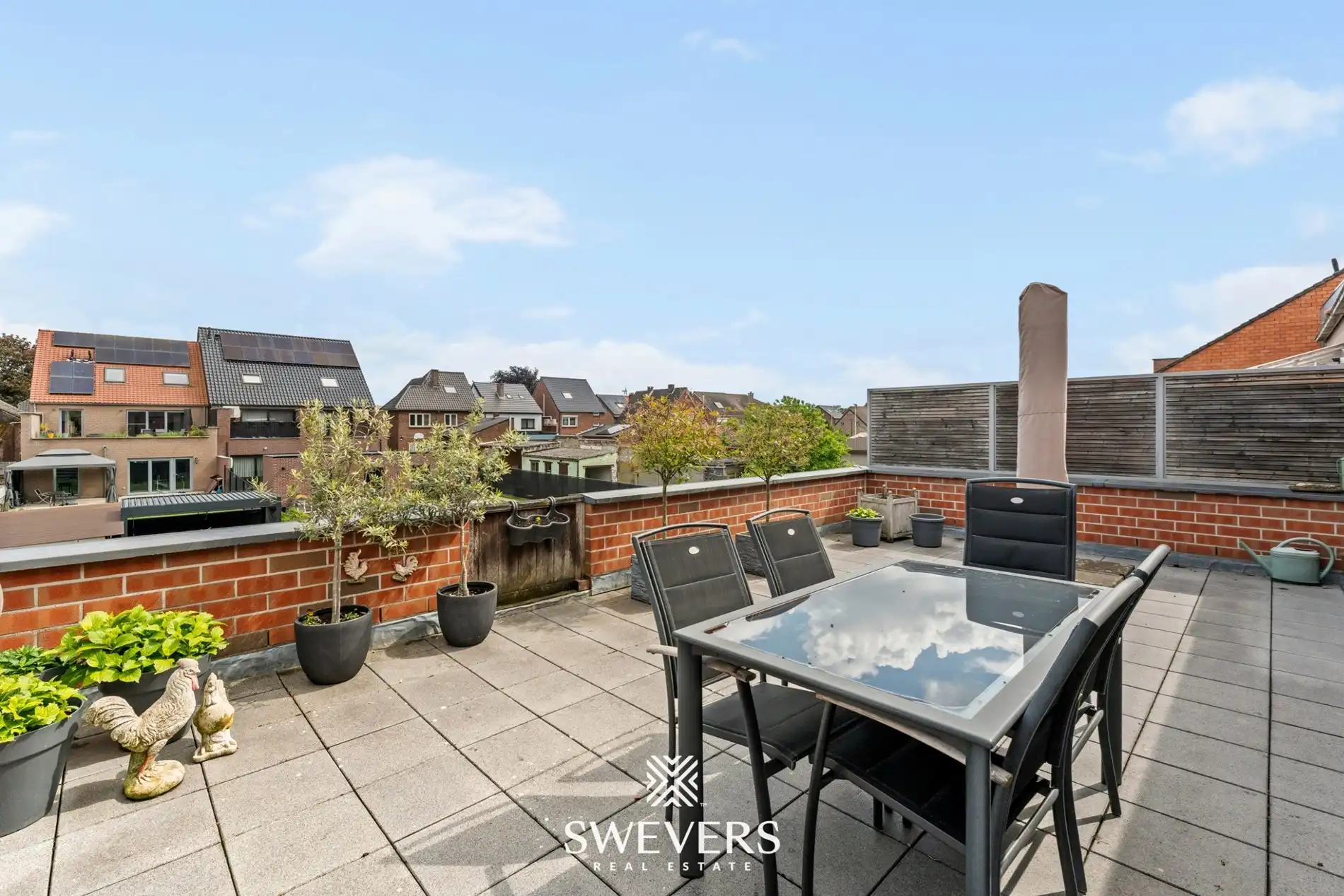 Ruime duplex met zonnig dakterras en carport foto 28
