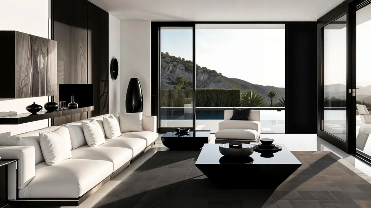 Wonen in een modern meesterwerk met panoramische vergezichten in Cala Golf foto 2