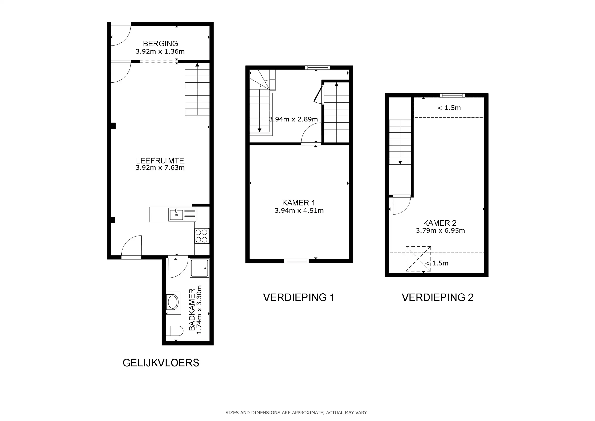 Instapklare, volledig gerenoveerde woning in centrum Lokeren foto 11