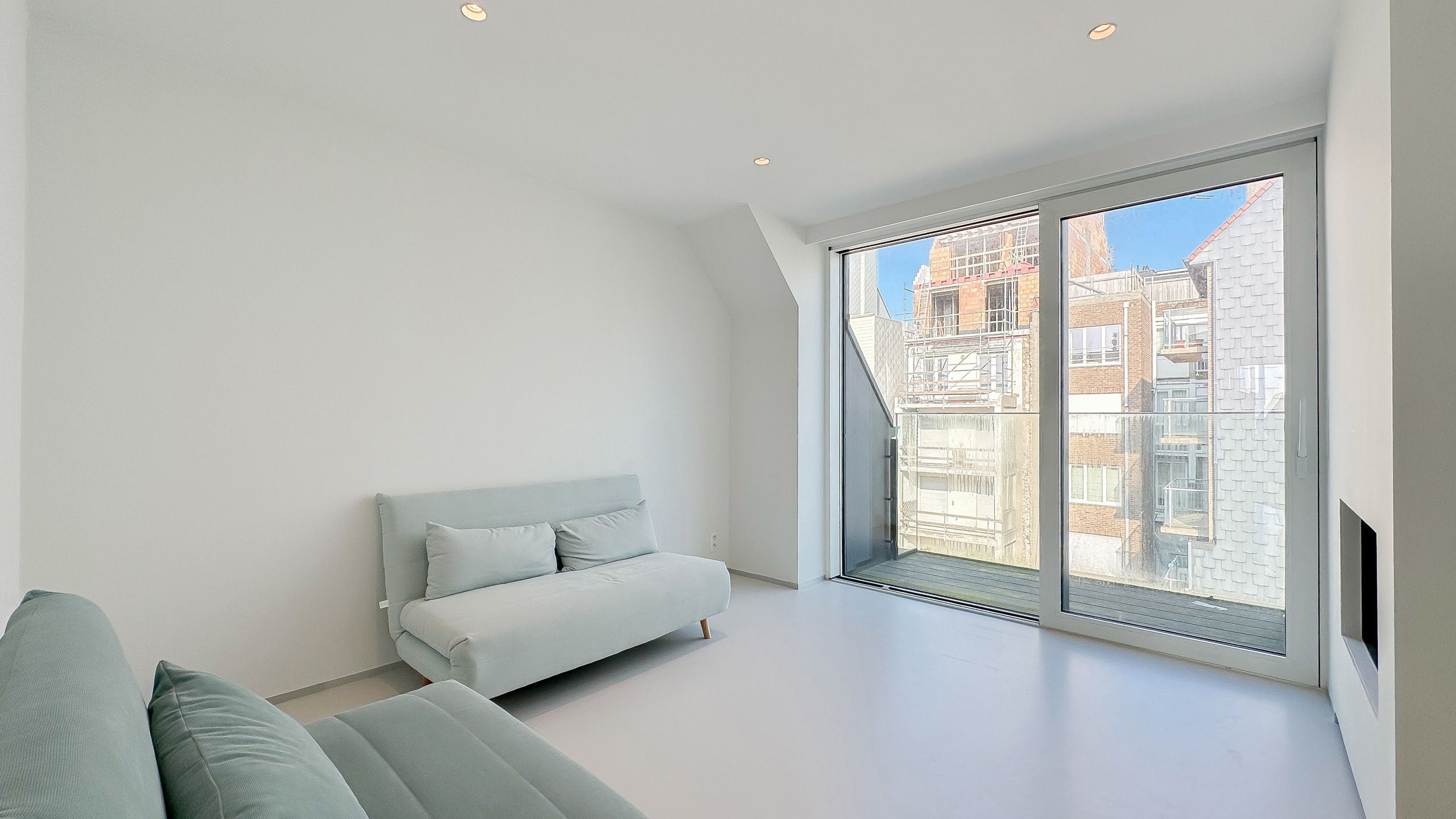 Duplex appartement, met een mooi open zicht over het Zoute.. foto 5