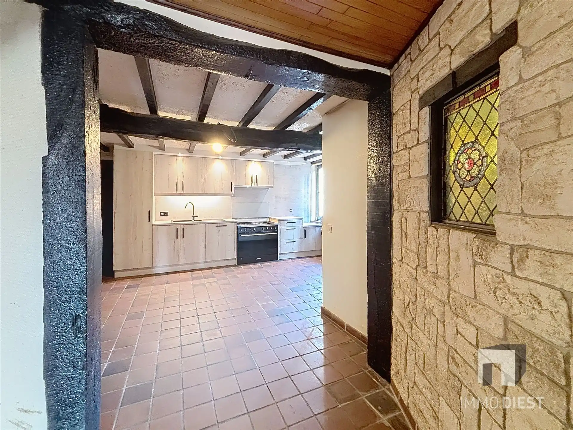 Fermette op 8a 60ca met achteraan zicht over de Demervallei (Langdorp). foto 10