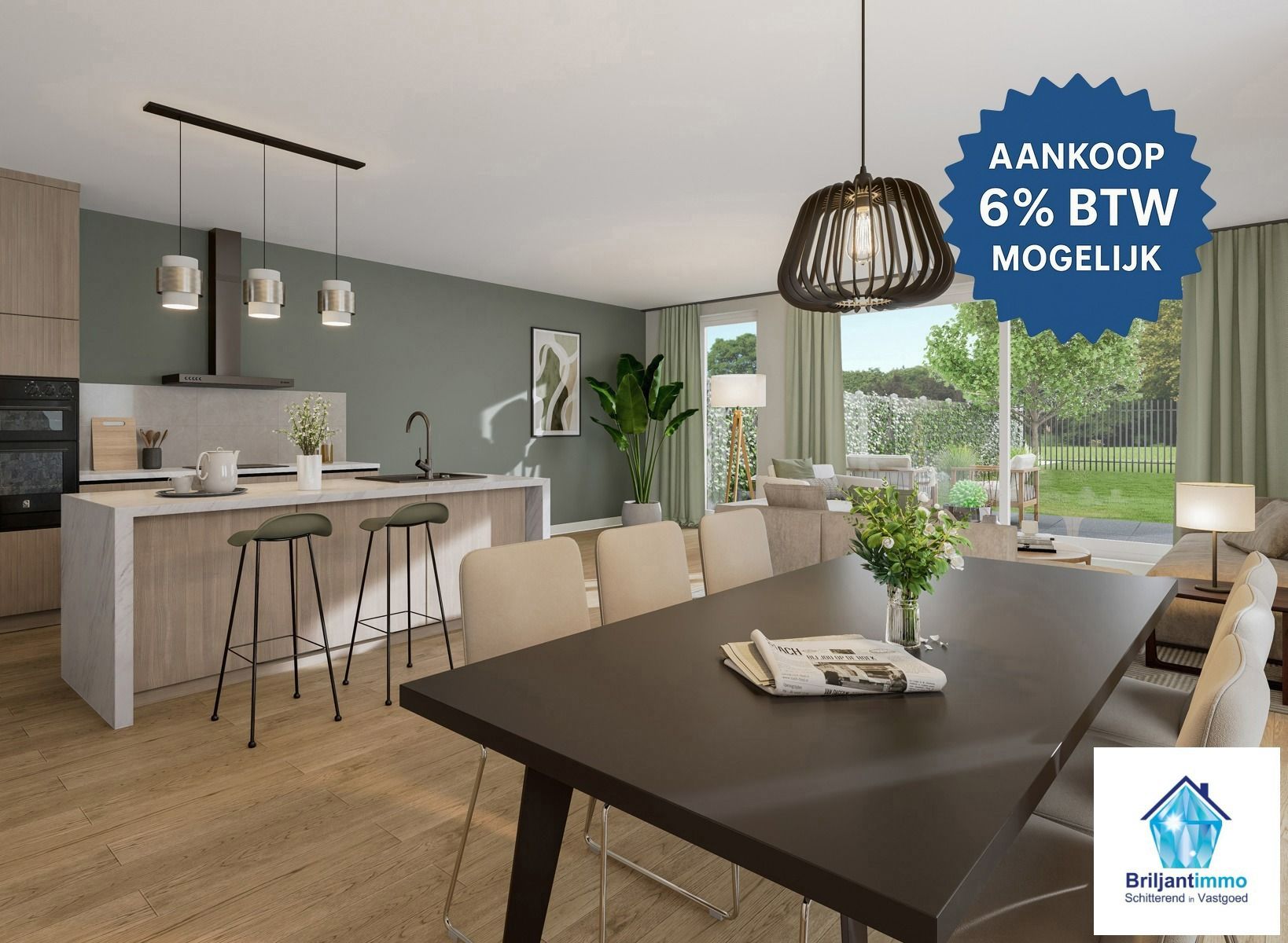 Moderne BEN woning in doodlopende straat aan 6% BTW!  foto 4