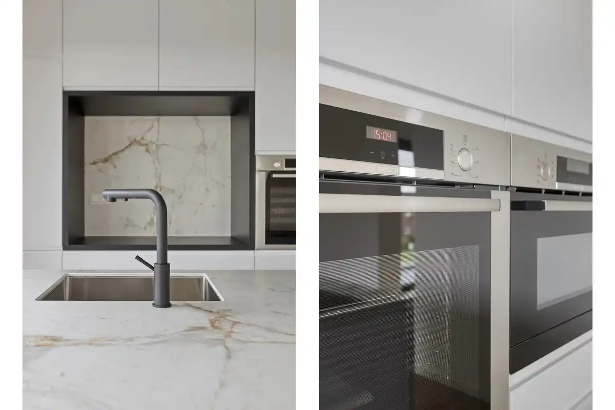 EXCLUSIEF EN KWALITATIEF NIEUWBOUWAPPARTEMENT VAN 163 M² MET 3 SLPK'S, 2 BADK'S EN RIANTE TERRASSEN IN MUNSTERBILZEN foto 11