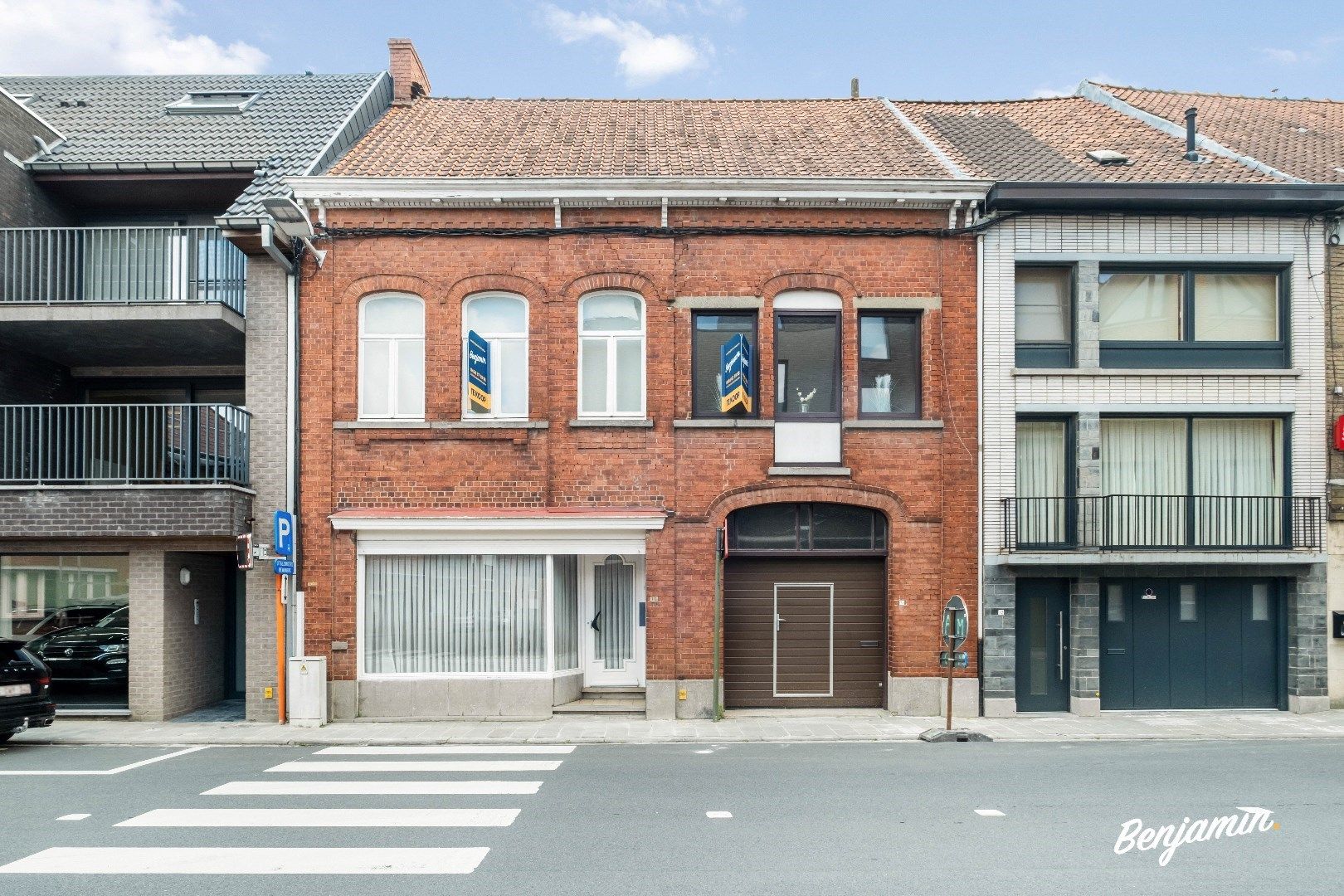 Rijwoning met tuin, parking en uitweg + appartement met garage in Wevelgem foto 17